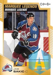 2020-21 OPC #544 Joe Sakic Marquee Legend